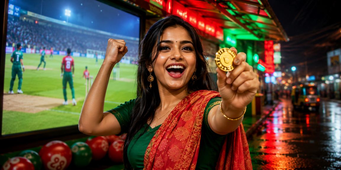 Viewing cricket betting odds in Rangpur — red and green theme